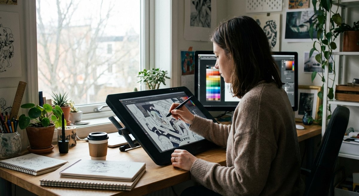 Stilo Lamy EMR in uso su tablet